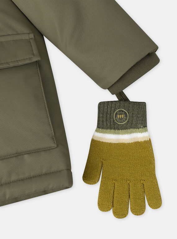 Kaki PARKA NISCAMPAGE / 25H3PGF2PAR604